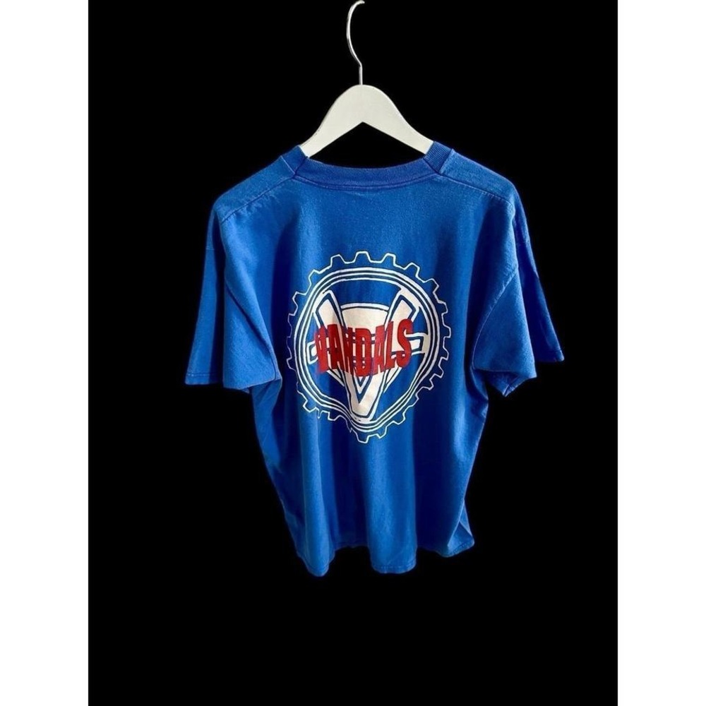 90's The Vandals Tour Tshirt Sz XL Punk California Band Blue